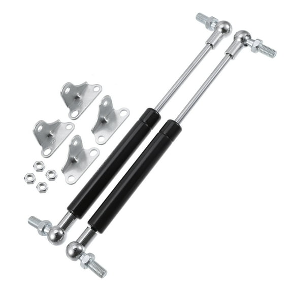 Unique Bargains 2pcs 9inch 11lbs Lift Supports Gas Struts Springs Universal RV Car Bonnet Support Rod