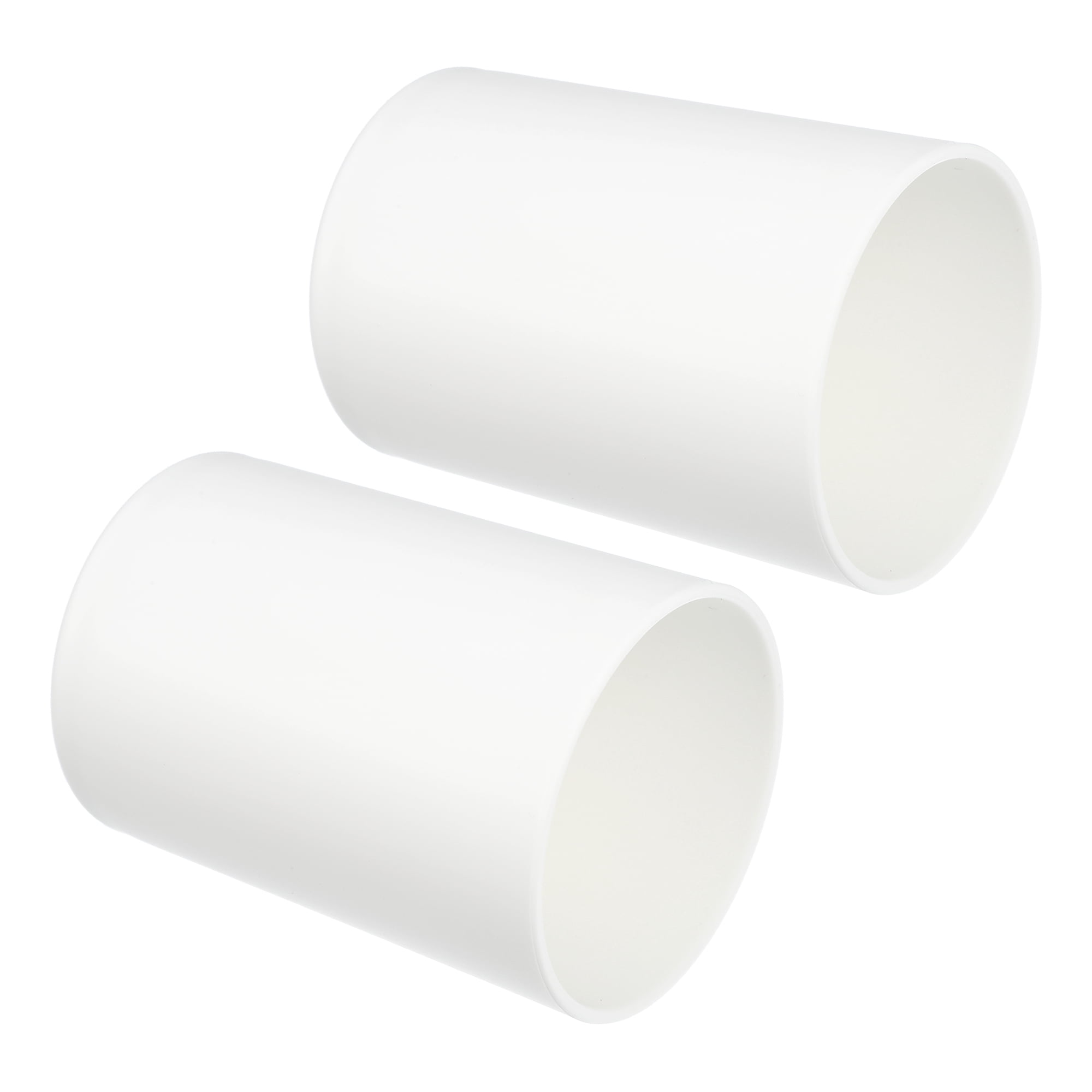 Unique Bargains 2pcs Bathroom Toothbrush Tumblers PP Cup for Bathroom Kitchen Color White 4.05''x2.91''