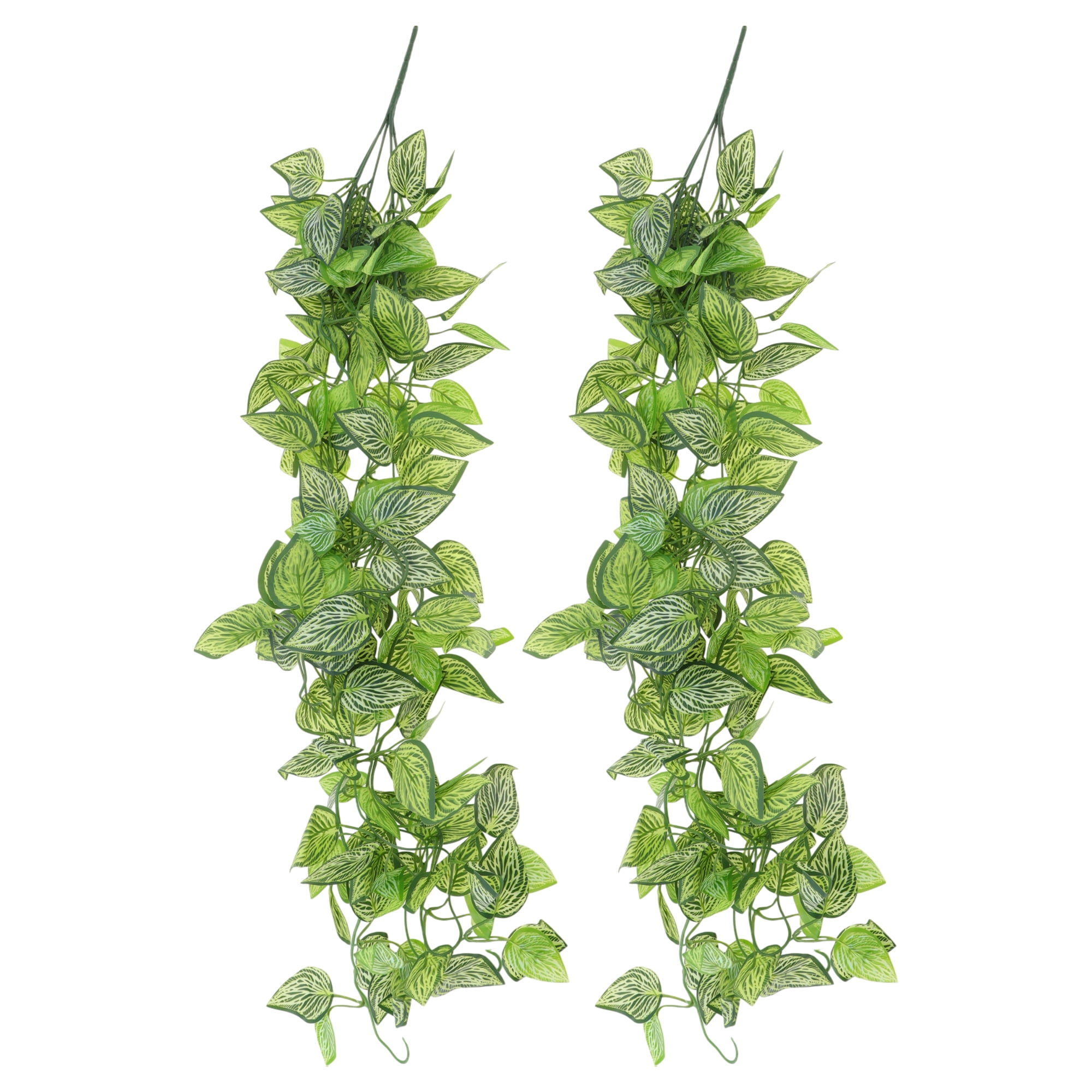 Unique Bargains 2pcs Fake Vines 41.34" Faux Greenery Artificial Plantsation