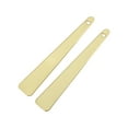 Unique Bargains 2pcs Flat Shape Mini Makeup Cosmetic Spoon Gold Tone ...