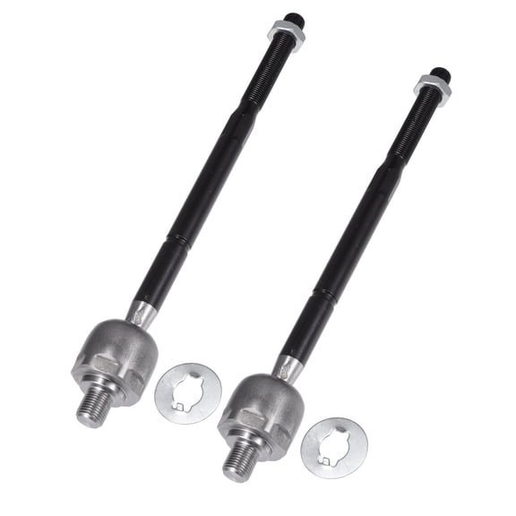 Unique Bargains 2pcs Front Inner Tie Rod Ends Kit for Ford Explorer 2011-2019 for Lincoln MKT 2013-2019 Drag Link Black