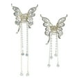 thumbnail image 1 of Unique Bargains 2pcs Hair Clip Classic Butterfly Tassel Hair Clip Elegant Luxurious Cute Hair Accessories for Women, 1 of 6