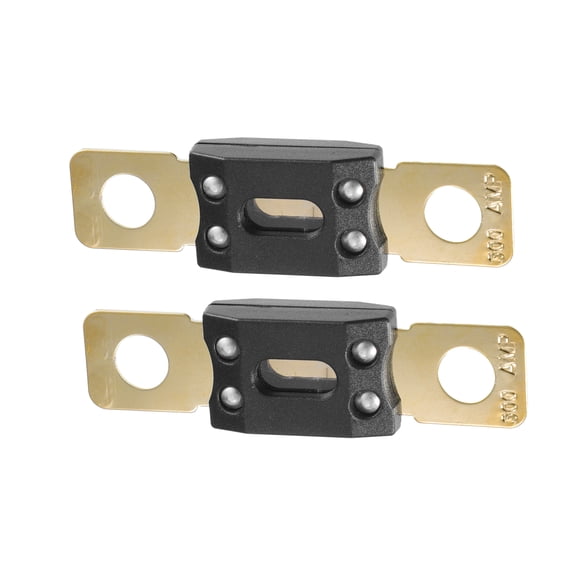 Unique Bargains 2pcs High Current Fuse 300A Audio CD ANM Fuse Bolt on Fuse for Car Motorcycle Boat Zinc Alloy