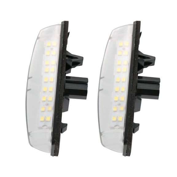 Unique Bargains 2pcs LED License Plate Light Car Number Lamp White Light for Lexus IS ES GS RX for Toyota Camry