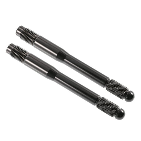 Unique Bargains 2pcs M12x1.25 Wheel Alignment Pin Mounting Car Wheel Hanger Rim Stud Bolt Nut Tire Change Guide Tool