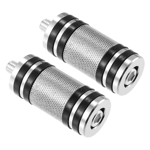 Unique Bargains 2pcs Motorcycle Shifter Peg Shift Lever CNC Billet Foot Pegs for Harley Davidson Street Chrome