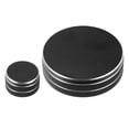 thumbnail image 1 of Unique Bargains 2pcs Multimedia Volume Knob Caps Decals Stickers for Mazda 3 Axela Interior Shift Gears Panel Black, 1 of 6