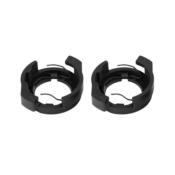 Unique Bargains 2pcs Plastic Car H7 Headlight Base Buckle Lamp Bulb Holder Adapter