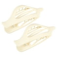 thumbnail image 1 of Unique Bargains 2pcs Plastic Hair Claws Hair Clips Hair Barrettes for Women White 4.69''x1.89''x1.02'', 1 of 7