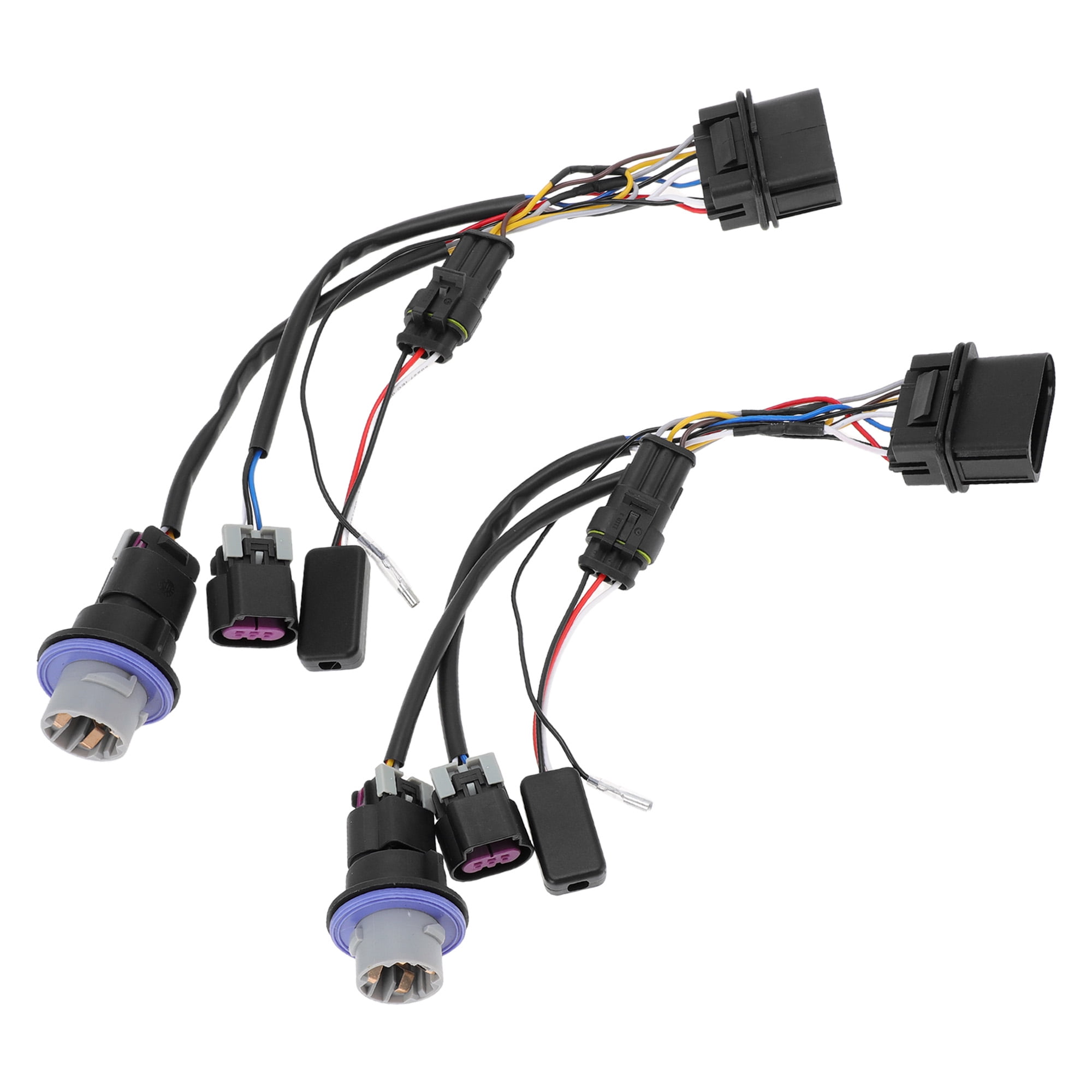 Unique Bargains 2pcs Projector Headlight Adapter Wires for Ram 1500/2500/3500 2013-2018
