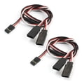 thumbnail image 1 of Unique Bargains 2pcs RC Model Lipo Battery Charger M/F Y Splitter Connector Cable Wire 50cm, 1 of 2