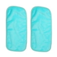 thumbnail image 1 of Unique Bargains 2pcs Reusable Makeup Removal Cleaning Cloth Washable Makeup Remover Cleaning Towels Green 16''x8'', 1 of 7