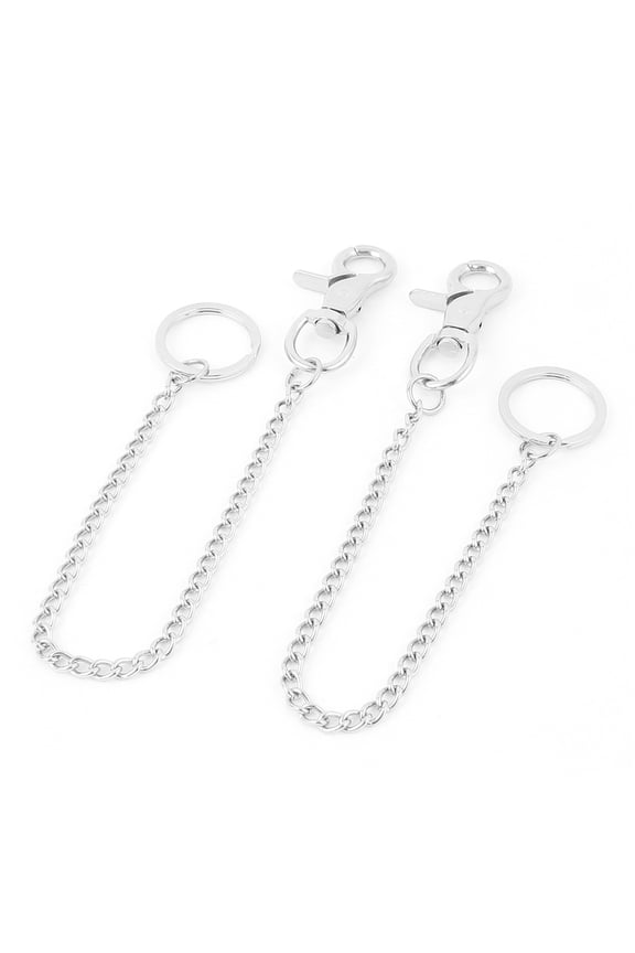 2pcs Snap Trigger Hook Clip Belt Security Keychain Keychain Holders