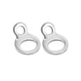 thumbnail image 1 of Unique Bargains 2pcs Stainless Steel Tie Down Anchors Hooks Strap Rings for Motorcycle Dirt Bike ATV Trailer Silver Tone, 1 of 8