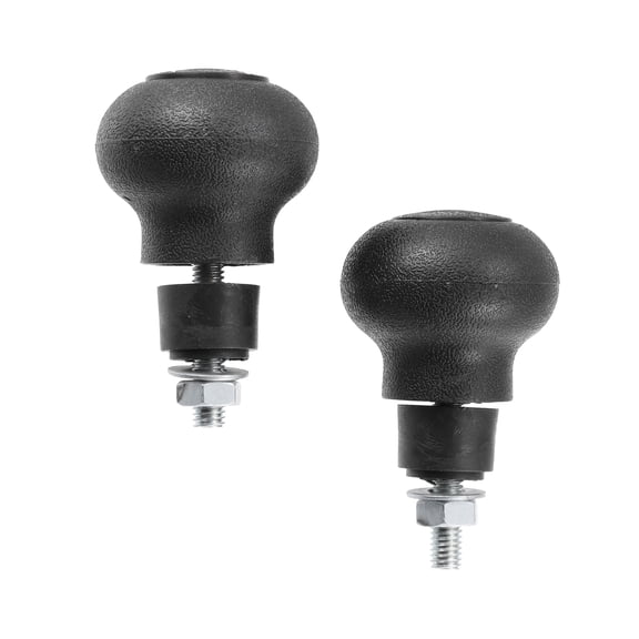Unique Bargains 2pcs Steering Wheel Knob 8mm Screw Steering Wheel Knob Turning Aid Ball