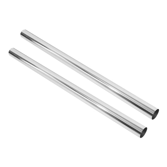 Unique Bargains 2pcs Straight 2.25" OD 40" Length DIY Custom Mandrel Exhaust Pipe 2.25 Inch Tube Pipe