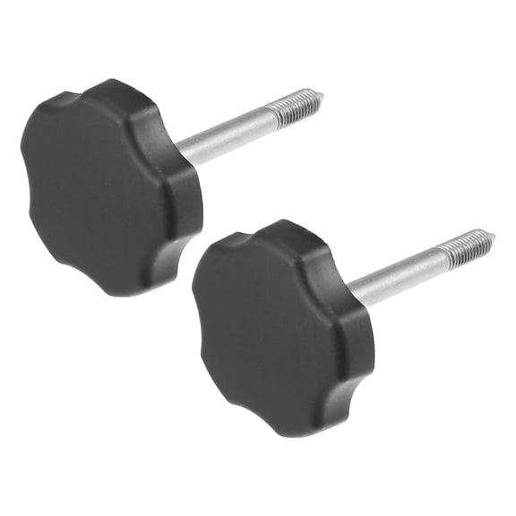 Unique Bargains 2pcs Top Window Frame Knob Door Surround Long Knobs with Pin for Jeep Wrangler TJ JK 1997-2018