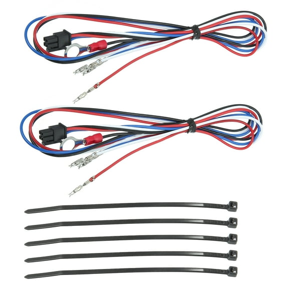 Unique Bargains 2pcs Tow Mirrors Wiring Harness for Chevrolet Silverado 1500 2500HD 2014-2018 for GMC Sierra 1500 2500HD