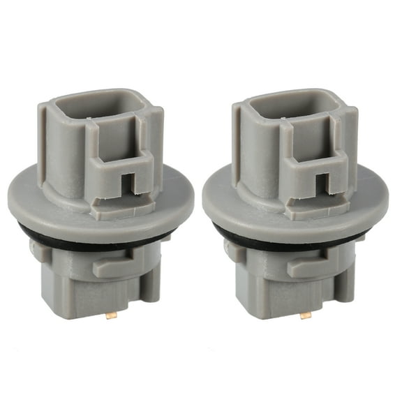 Unique Bargains 2pcs Turn Signal Light Bulb Socket Front Tail Light Lamp Base 90075-60028 Fit for Toyota 4Runner 03-05