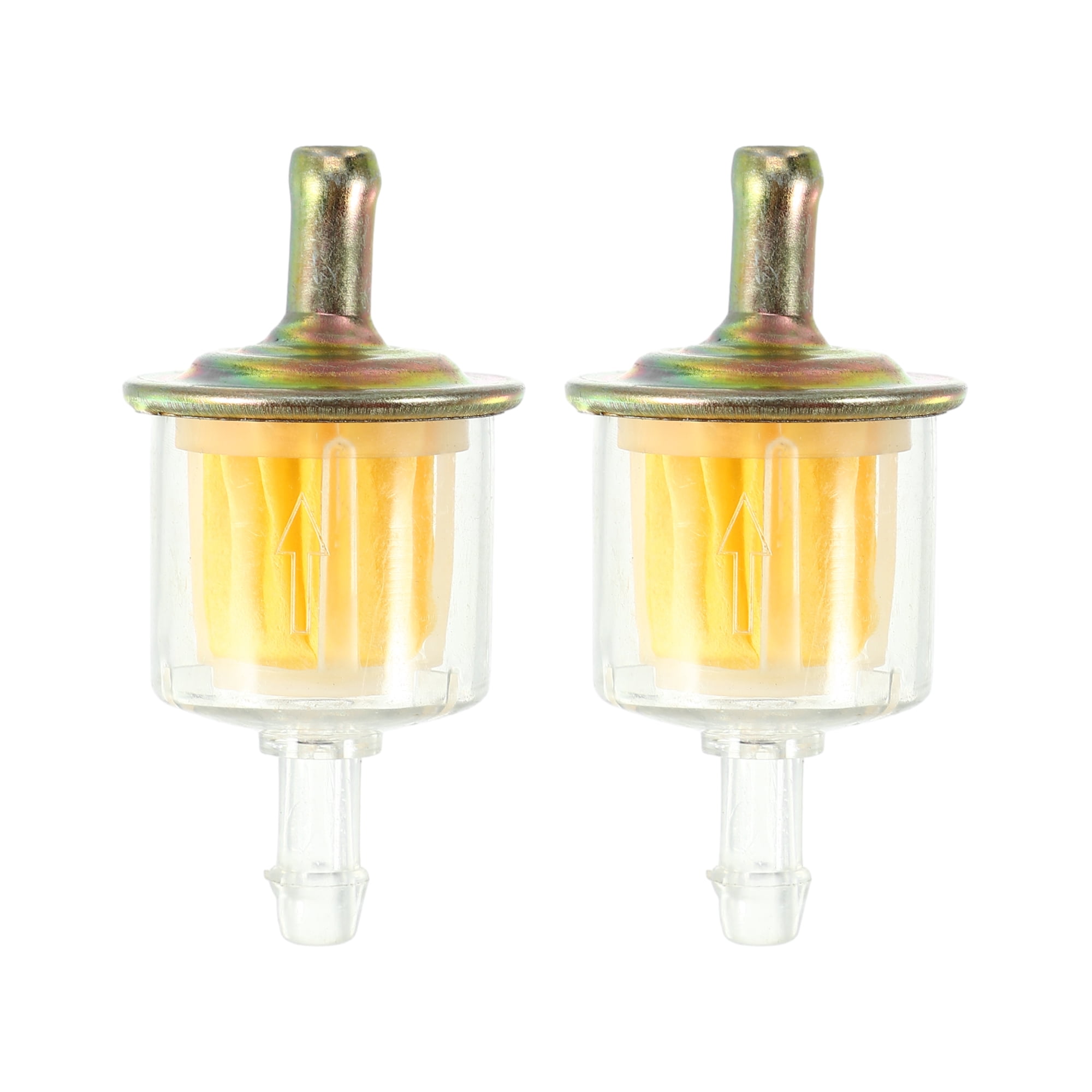 Small Engine Filters Unique Bargains 2pcs Unique Bargains Fits 1/4 Inch Gas Inline Fuel ...
