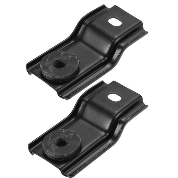 2set Upper Radiator Bracket with Rubber Cushion Bushing Radiator Mount Insulator for Nissan 240SX 94-98
