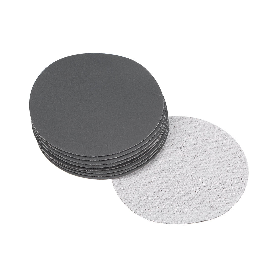 Unique Bargains 3" 1000 Grit Silicon Carbide Hook and Loop Sanding Disc 10 Pack