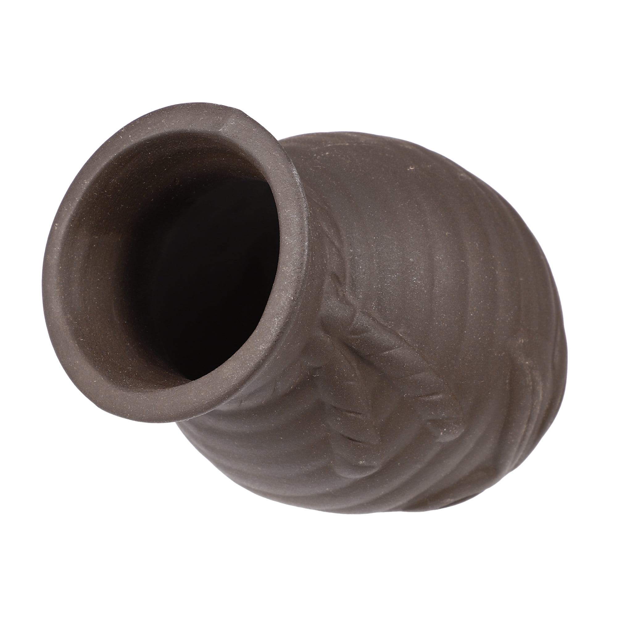 Unique Bargains 3.15x2.76x2.56inch Aquarium Hideaway Rock Cave Resin Fish Tank Decor Brown