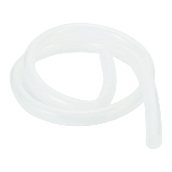 Unique Bargains 3.3FT 1/2" 12mmID 2mm Thickness Silicone Vacuum Tubing Hose for Air and Water