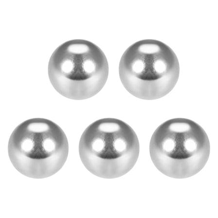 Unique Bargains 3/4 Inch Precision Chrome Steel Bearing Balls G25 5 Pack