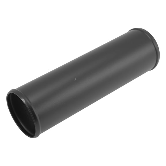 Unique Bargains 3.5 " OD 0 Sandblasting Tube Intercooler Pipe 12 " Length Air Intake Connection Hose, 89 mm OD, 6063 Aluminum Alloy, Sand Blasting, 2 mm Thickness, Black