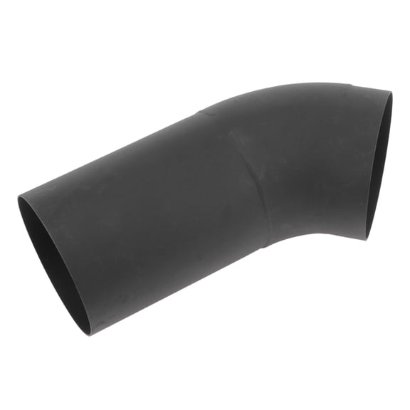 Unique Bargains 3.5 OD 45 Mandrel Bend Elbow 6 inch Length T201 Exhaust Tube Piping Sand Blasting L Extended Pipe for Welding Stair Handrail HVAC Black