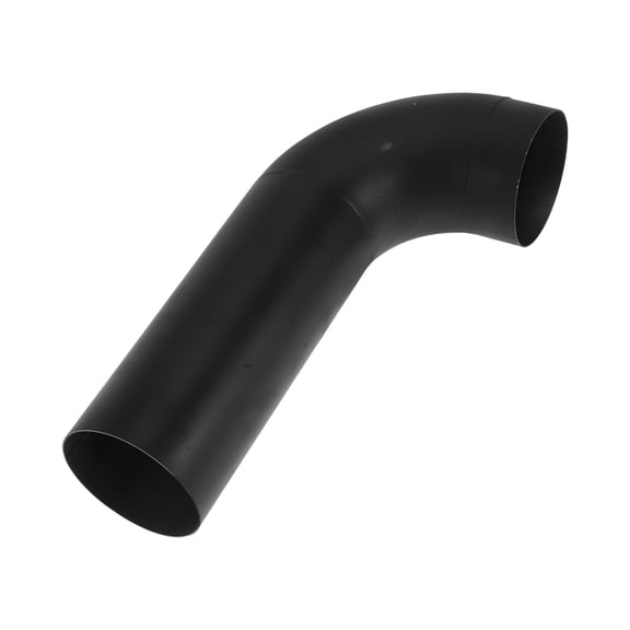 Unique Bargains 3.5" OD 90 Degrees Mandrel Bend Elbow T304 Stainless Steel Exhaust Tube Pipe Piping Sandblasting Black