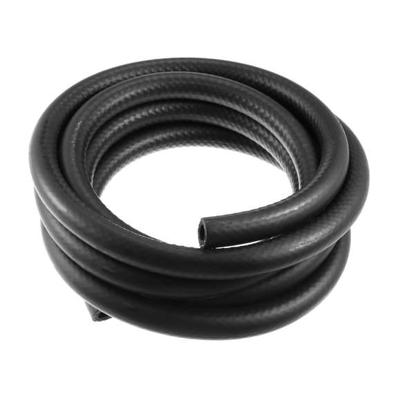 Unique Bargains Auto Car Fuel Hose Rubber Fuel Hose Line for Fuel System Oils 3/8 inch-10FT
