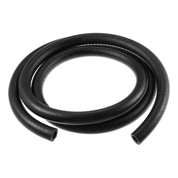 Unique Bargains 3/8" 5 FT Car Fuel Hose Rubber Fuel Hose Line for Fuel System Oils