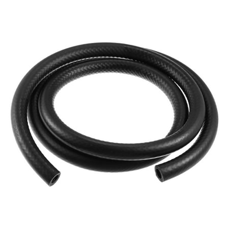 Unique Bargains 1Pc Auto Car Fuel Hose Rubber Fuel Hose Line for Fuel System Oils 3/8 inch-5FT