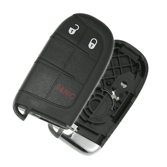 Unique Bargains 3 Button Replacement Key Fob Case Keyless Entry Remote Key Shell for Jeep Compass Renegade 2017-2019 M3N-40821302