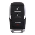 thumbnail image 1 of Unique Bargains 3 Button Remote Control Key Case Shell Keyless Entry Housing Replacement Black for Ram 1500 2019-2021, 1 of 7