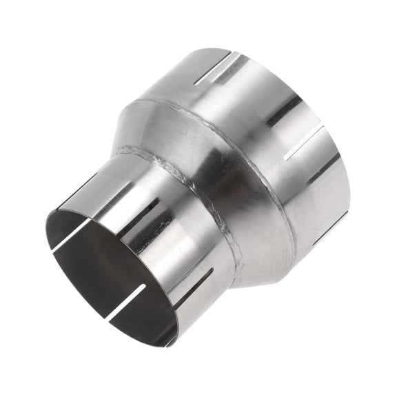 Unique Bargains 3" OD-4" OD Mandrel Exhaust Bend Elbow Concentric Reducer 304 Stainless Steel Pipe Adapter 39 inch Length Silver Tone