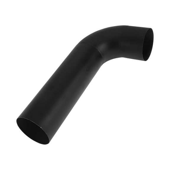 Unique Bargains 3" OD 90 Degrees Mandrel Bend Elbow T304 Stainless Steel Exhaust Tube Pipe Piping Sandblasting Black