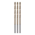 thumbnail image 1 of Unique Bargains 3 Pack 2.1mm Titanium Coated M42 High Speed Steel 8% Cobalt (HSS-E) Twist Drill Bits, 1 of 5