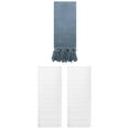 thumbnail image 1 of Unique Bargains 3 Pack Cotton Bathroom Hand Towels 14" x 30" Blue/White, 1 of 5