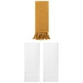 thumbnail image 1 of Unique Bargains 3 Pack Cotton Bathroom Hand Towels 14" x 30" Yellow/White, 1 of 5