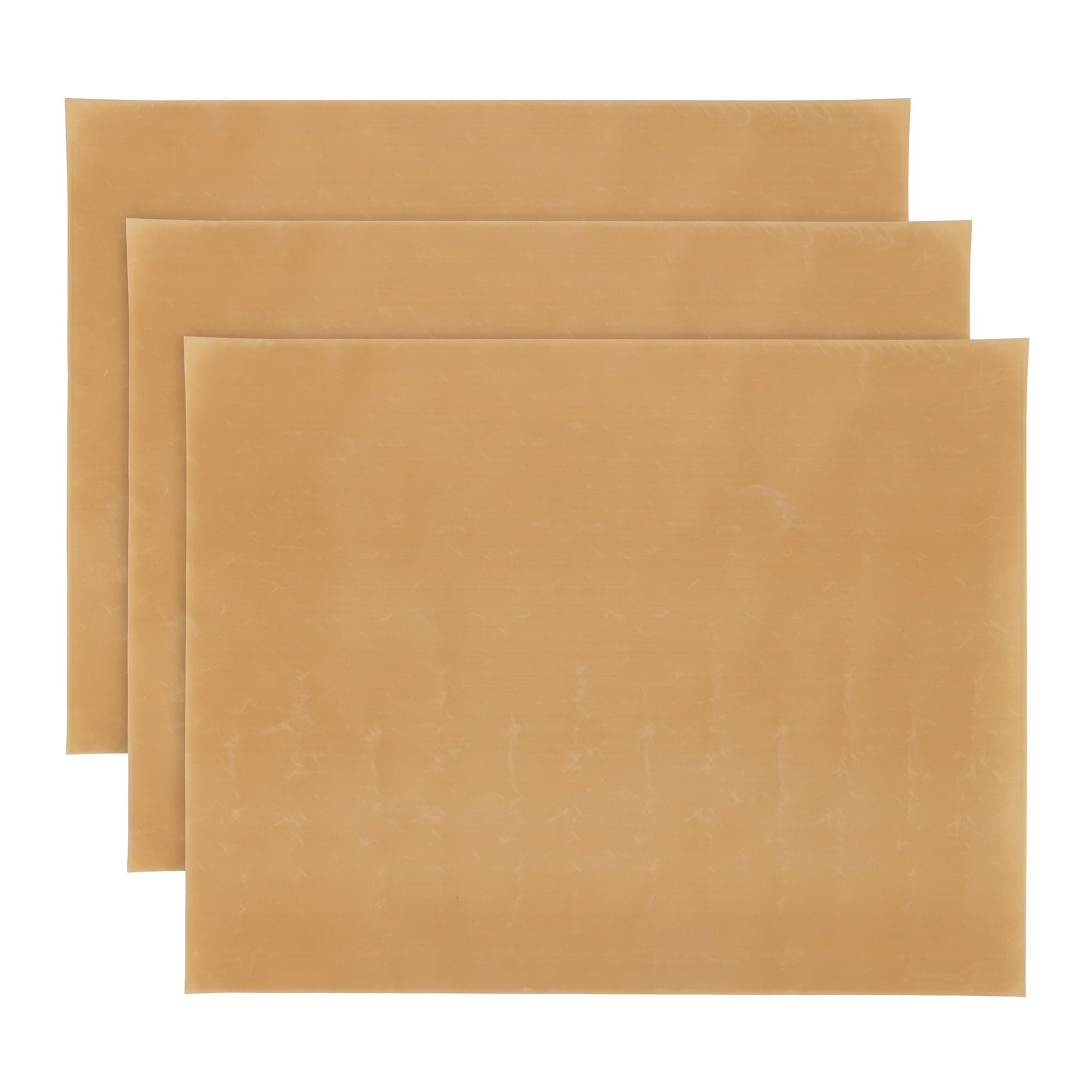 Unique Bargains 3 Pack Silicone Oven Liner for Electric Oven and Grill Brown 11.8"x15.7"
