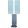 thumbnail image 1 of Unique Bargains 3 Pack Solid Cotton Bathroom Hand Towel 14" x 30" Blue, 1 of 5