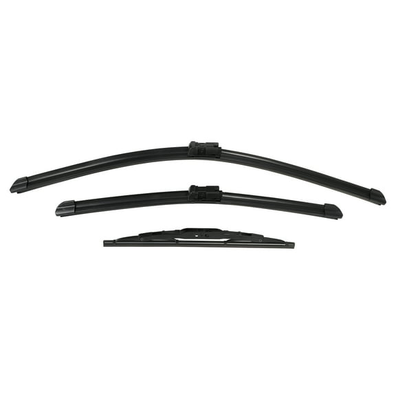 Unique Bargains 3 Pcs 24" 18" 13" Front Rear Windshield Wiper Blade Set Fit for Chevrolet Equinox with Top-Lock Black