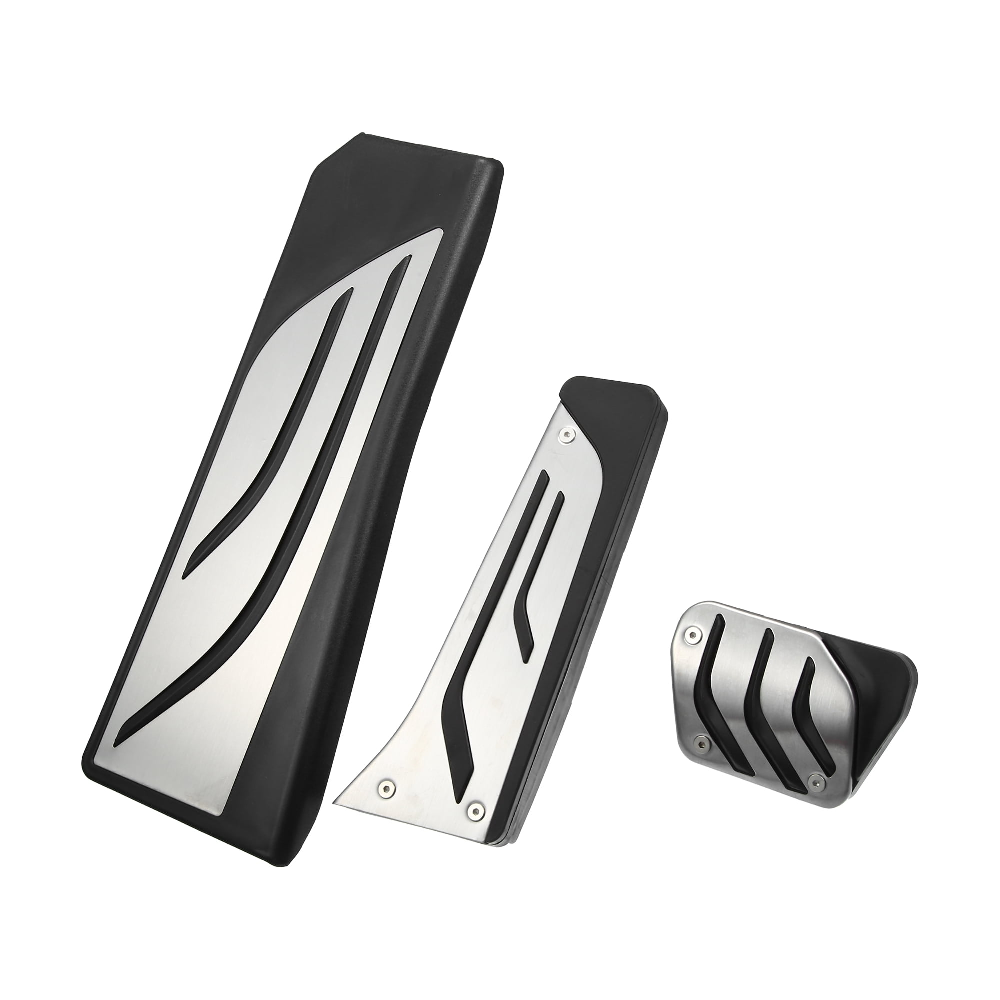 Unique Bargains 3 Pcs Accelerator Pedal and Brake Cover Set for BMW 1 2 3 4 Series