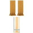 thumbnail image 1 of Unique Bargains 3 Pcs Bathroom Hand Towel Set Yellow/Blue Orange 14"x30"/13"x29", 1 of 5