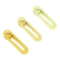thumbnail image 1 of Unique Bargains 3 Pcs Classic Fashion Hair Clips Hairdo Clip for Girls 2.36"x0.67"x0.47" Yellow, 1 of 2