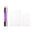 thumbnail image 1 of Unique Bargains 3 Pcs Double Head Nail Art Stamp for Nail DIY Purple Gold Tone, 1 of 6