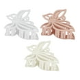 thumbnail image 1 of Unique Bargains 3 Pcs Elegant Butterfly Hair Clips Hairdo Clips for Women 1.77"x1.50"x1.18" Pink, 1 of 2